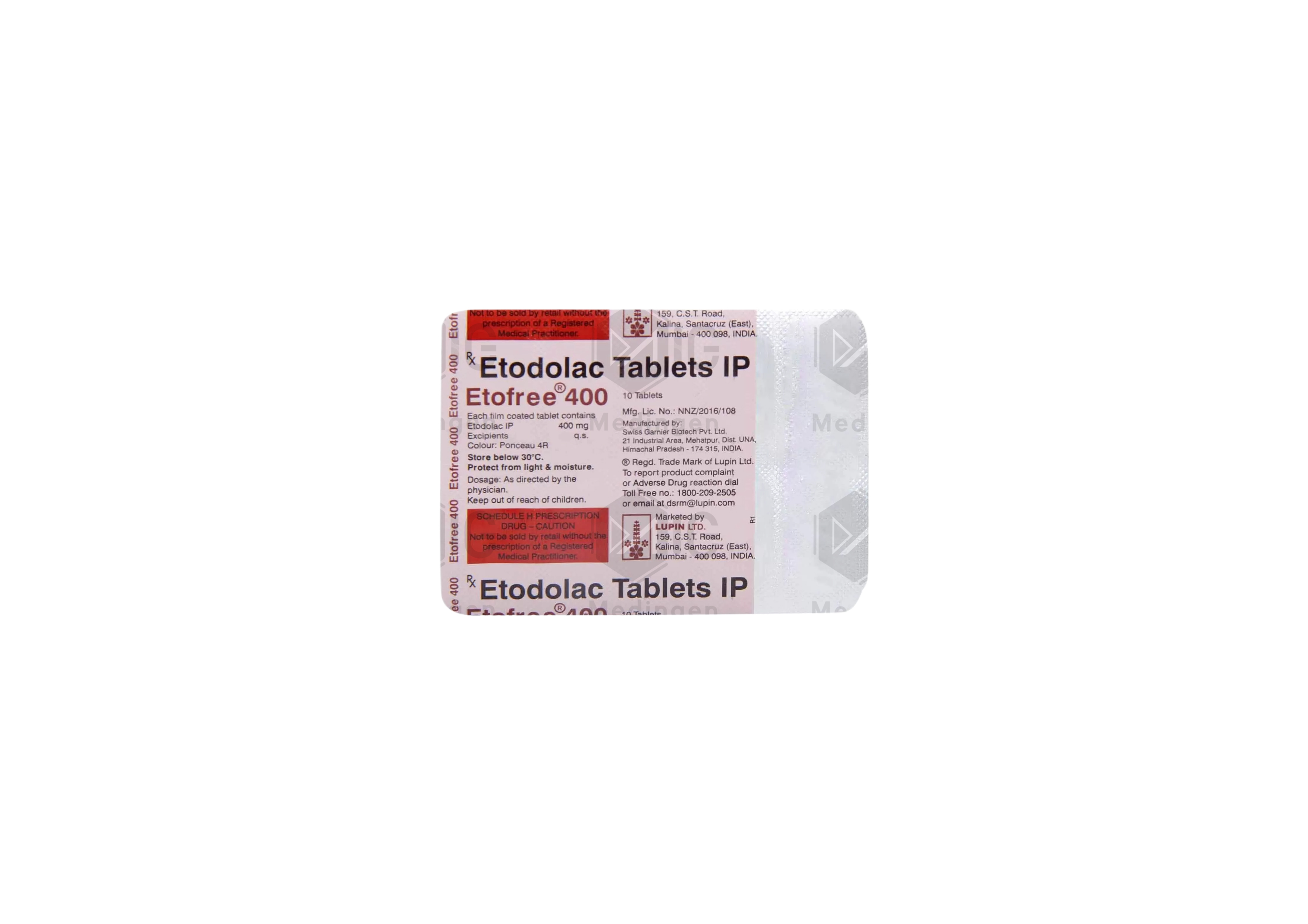 ETOFREE 400MG